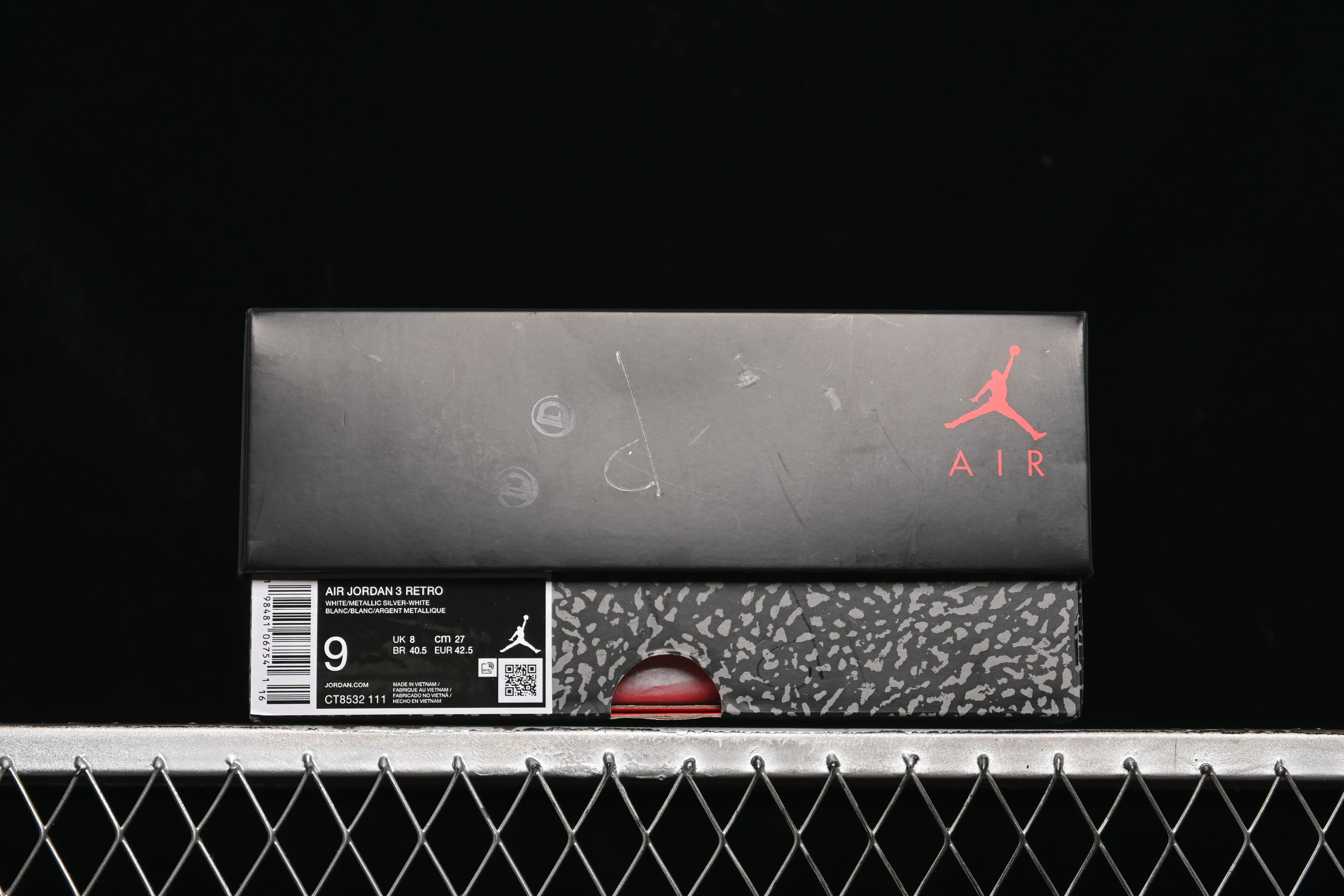 All categories Air Jordan Jordan series basketball shoes Air Jordan 3 GX foreign trade version Air Jordan 3 Retro "Pure Money" AJ3 Joe 3 replica white cat CT8532-111